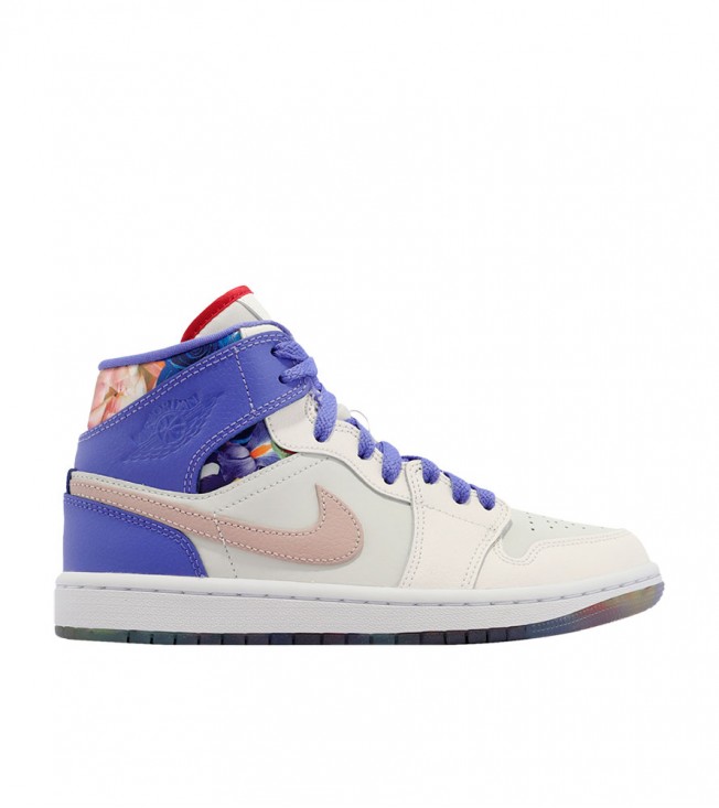 Jordan 1 Mid SE Valentine's Day Flowers WMNS