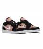 Кроссовки Air Jordan 1 Low Black White Rose Gold GS