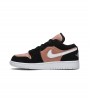 Кроссовки Air Jordan 1 Low Black White Rose Gold GS