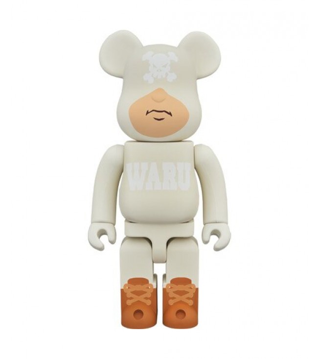 Bearbrick Tokyo Tribe Waru 400% White