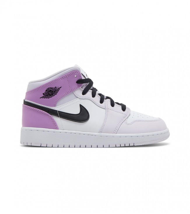 Jordan 1 Mid Barely Grape (GS)