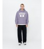 Stussy 80 Relaxed Hoodie Ash Purple