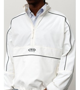 Куртка Stussy Lightweight Pullover Jacket White - ???? ?20