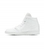 Кроссовки Jordan 1 Mid Triple White WMNS