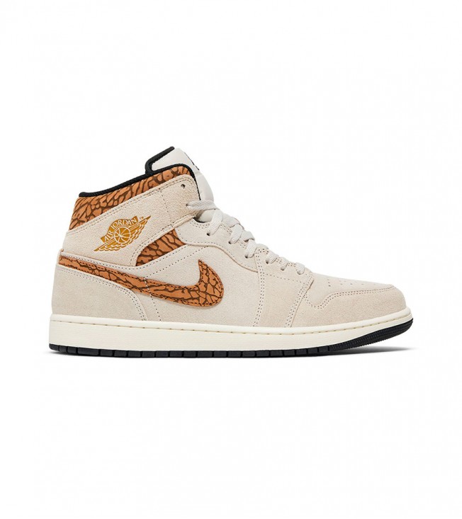 Jordan 1 Mid SE Brown Elephant