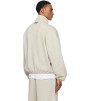 Куртка Fear Of God Essentials Beige Modern Fit Fleece Track Jacket