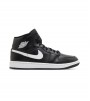 Jordan 1 Mid Black White WMNS