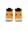 Кроссовки Air Jordan 1 Mid University Gold Black GS