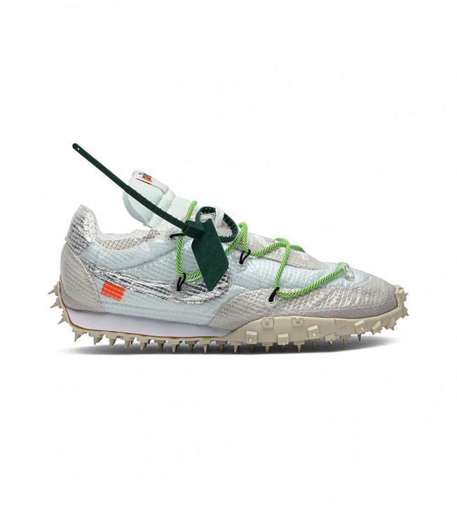 Off-White x Nike Wmns Waffle Racer Electric Green