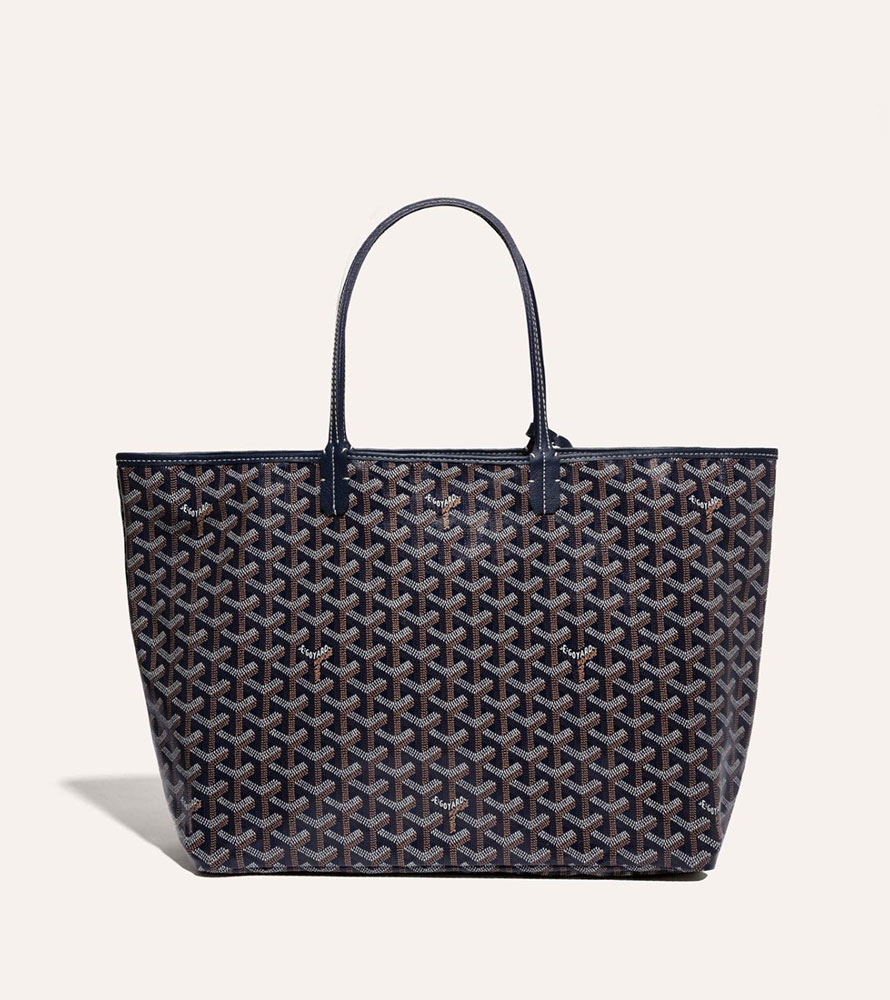 goyard バッグ Сумка Goyard Saint Louis PM Bag Navy Blue-Оригинал WERARE
