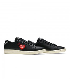 Кроссовки adidas Stan Smith Human Made Black - Фото №2
