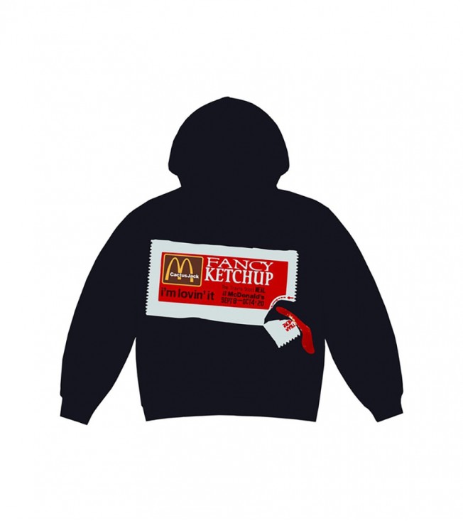 Худи Travis Scott x CPFM 4 CJ Ketchup Black
