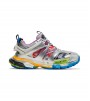 Balenciaga Track Leather Free White Silver Multi