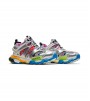 Balenciaga Track Leather Free White Silver Multi