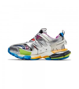 Balenciaga Track Leather Free White Silver Multi - ???? ?20