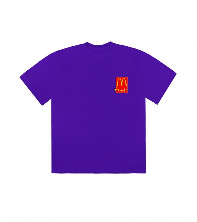 Футболка Travis Scott x McDonald's Action Figure Series II Purple