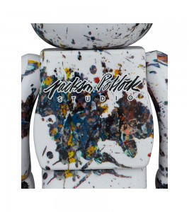Bearbrick Jackson Pollock Studio (Splash) 100% & 400% Set - Фото №2