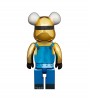Bearbrick DAVE 100% & 400% Set CHROME Ver.