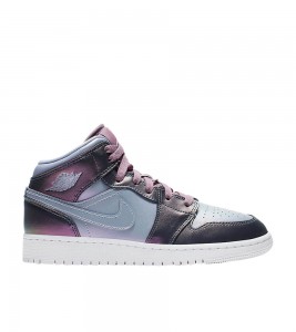 Кроссовки Air Jordan 1 Mid Monsoon Blue GS