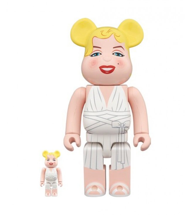 Bearbrick Marilyn Monroe 100% & 400% Set