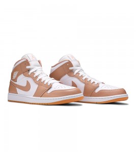 Кроссовки Jordan 1 Mid Tan Gum - ???? ?20