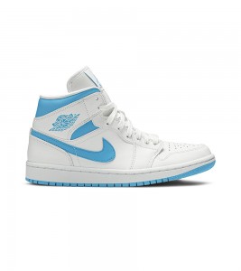 Кроссовки Air Jordan 1 Mid UNC WMNS
