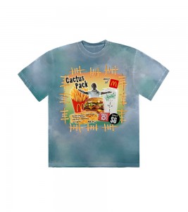 Футболка Travis Scott x McDonald's Cactus Pack Vintage Bootleg Multi