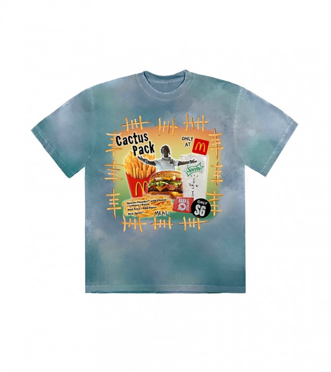 Футболка Travis Scott x McDonald's Cactus Pack Vintage Bootleg Multi