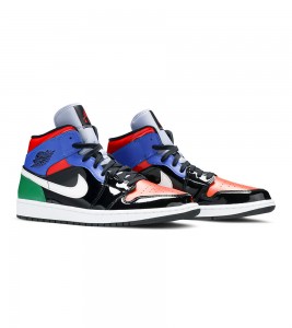 Кроссовки Air Jordan 1 Mid Multi Patent WMNS - ???? ?20