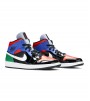Кроссовки Air Jordan 1 Mid Multi Patent WMNS