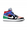 Кроссовки Air Jordan 1 Mid Multi Patent WMNS
