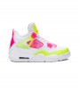 Кроссовки Jordan 4 Retro White Lemon Pink (GS)