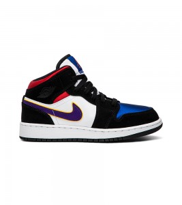 Кроссовки Air Jordan 1 Mid Lakers Top 3 GS