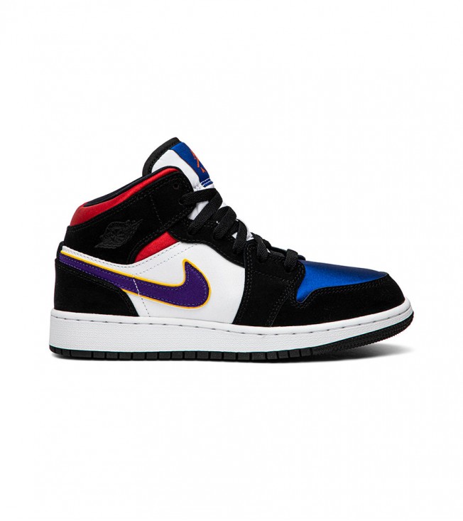 Кроссовки Air Jordan 1 Mid Lakers Top 3 GS