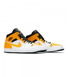 Кроссовки Jordan 1 Mid University Gold - ???? ?20