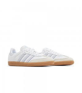 adidas Samba OG White Halo Blue Gum  WMNS - Фото №2