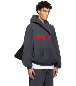 Худи Fear Of God Essentials Gray Holiday Heavy Fleece 90s Hoodie - Фото №2