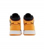 Jordan 1 Mid SE Black Vivid Orange (GS)