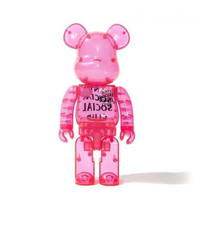 Bearbrick x Antisocial Social Club 400% Pink
