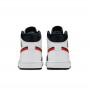 Кроссовки Jordan 1 Mid Black Chile Red White