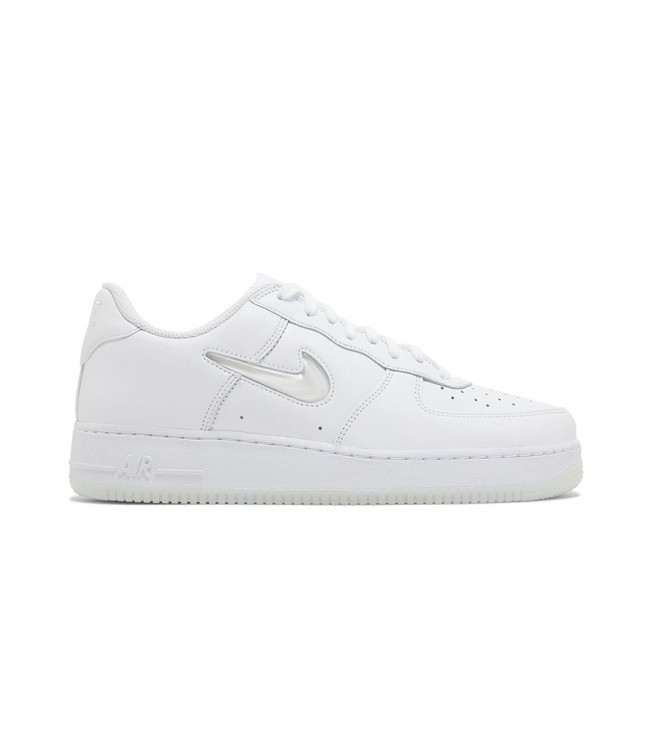 Nike Air Force 1 Low '07 Retro Color of the Month Jewel Swoosh Triple White
