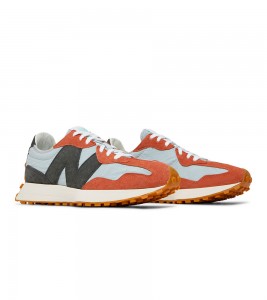Кроссовки New Balance 327 Brown Grey - Фото №2