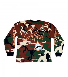 Лонгслив Chrome Hearts Matty Boy Caution Camo