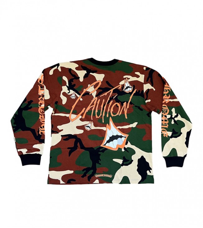Лонгслив Chrome Hearts Matty Boy Caution Camo