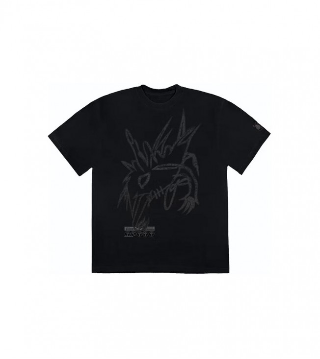 Travis Scott In The Dark Tee Black