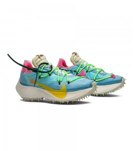 Кроссовки Off-White x Nike Wmns Vapor Street Polarized Blue - Фото №2