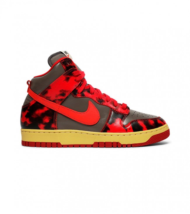 Nike Dunk High 1985 Red Acid Wash