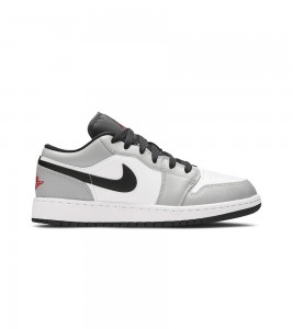 Кроссовки Air Jordan 1 Low Light Smoke Grey GS
