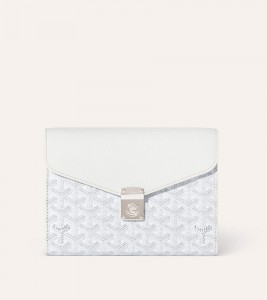 Сумка Goyard Chypre Wallet-Pouch White - Фото №2
