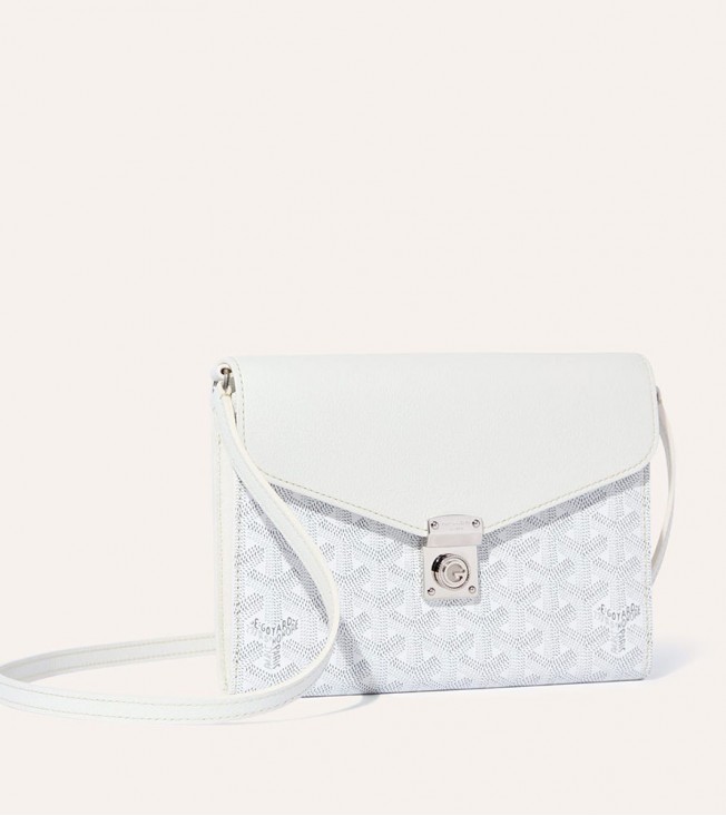 Сумка Goyard Chypre Wallet-Pouch White
